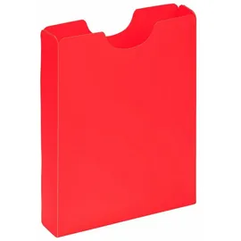 Pagna Heftbox DIN A4, Hochformat, aus PP, rot