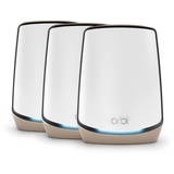 Netgear Orbi 860 AX6000 WiFi System RBK863S - - Wi-Fi 6 Mesh WLAN Triband Mesh, Router Wi-Fi 6