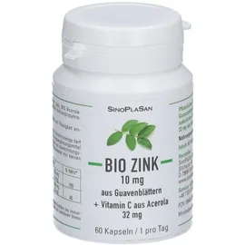 Sinoplasan Bio Zink 10mg aus Guavenblatt mit Bio Vit C