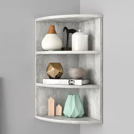 Vicco Ecki Eckregal 30 x 60 x 30 cm Grau
