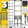 Craftfull CF-101A Teleskopleiter 3,2 Meter