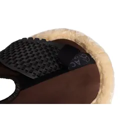 Acavallo Widerristfreies KonfigurationsTaschenpad Ecowool Flat - brown/brown - brown/brown