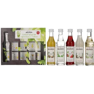 Le Sirop de Monin COCKTAIL SYRUPS SET 5x0,05l