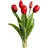 OTTO home Kunstblume OTTO HOME "Tulpenbündel Holland real Touch", rot, B:10cm H:35cm T:10cm Ø:10cm, Kunststoff, Kunstpflanzen