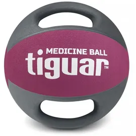 tiguar Medizinball mit Griffen Violett/Lila 5 kg