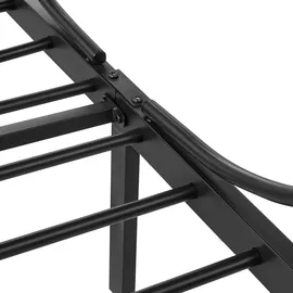 Beliani Sormery 90 x 200 cm Schwarz