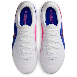 Nike Tiempo Maestro Academy FG/MG Kinder white/black-racer blue-pink blast 36
