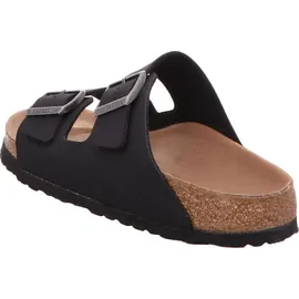 Birkenstock Arizona Vegan Birko-Flor Nubuk schmal schwarz 38