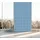Queence Vinyltapete Muster-Blau 90x300 cm 90 g Blau 34193