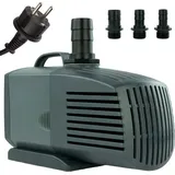 KERRY ECO Salz-Wasserpumpe – 4.000 L/H, 70 Watt, 10m Kabel, 3,1m Förderhöhe, Teichpumpe, Wasserspielpumpe | Tauchpumpe | Springbrunnen-Pumpe
