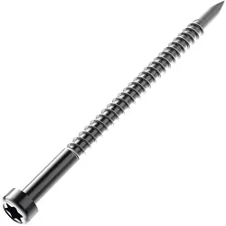 Holzschrauben Edelstahl A2 6x80 für Dachhaken Standard und Biberschwanz, Torx, ProLine, Mounting Systems