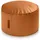 Green Bean Sitzhocker Kunstleder 43 x 30 x 30 cm Cognac