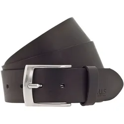 Ledergürtel H.I.S, Damen, Gr. 115, braun (dunkelbraun), Leder, Basic,casual,modisch,klassisch, Gürtel, im zeitlos edlem Look - NEU bis Gr. 145 verfügbar