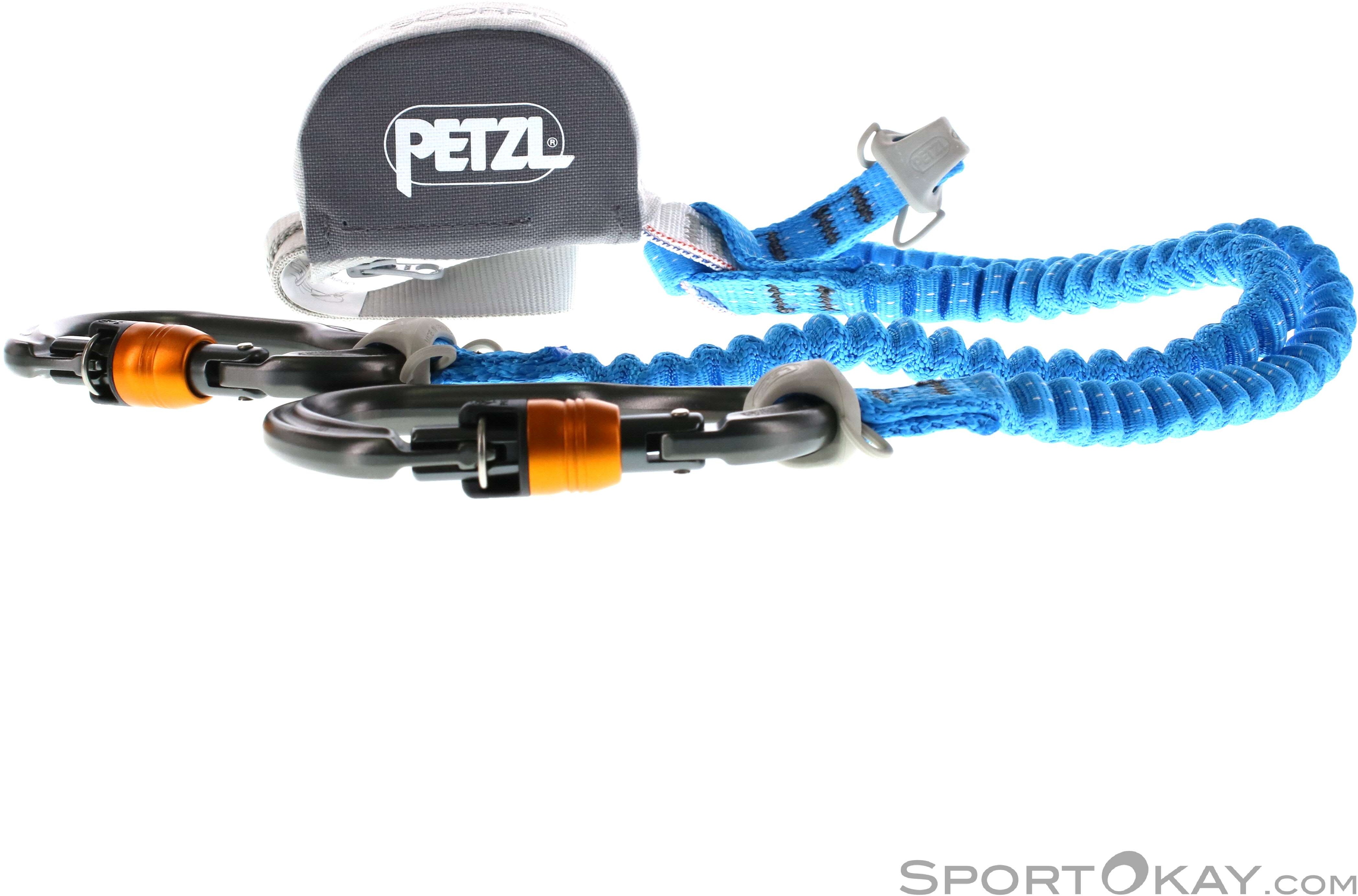 Petzl Scorpio Vertigo Klettersteigset-Blau-One Size