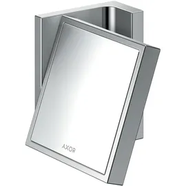 Hansgrohe Rasierspiegel Axor Uni. Rectangular neigbar, Wandmontage, chrom