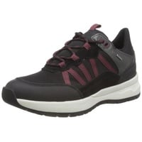 GEOX Mädchen D Braies B ABX Sneaker, Schwarz, 39 EU