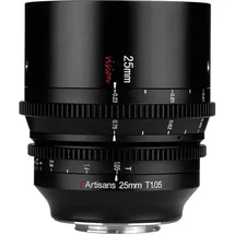 7artisans Vision 25 mm T1,05 F1,05, Bildstabilisator, Cine-Objektiv, L-Mount
