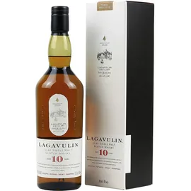 Lagavulin 10 Years Old Single Malt Scotch 43% vol 0,7 l Geschenkbox