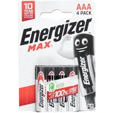 Wellneuss GmbH & Co. KG Energizer Max AAA 1050 mAh 4 St.