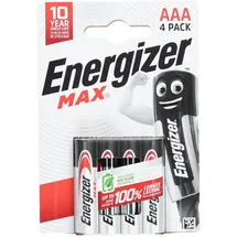Wellneuss GmbH & Co. KG Energizer Max AAA 1050 mAh 4 St.