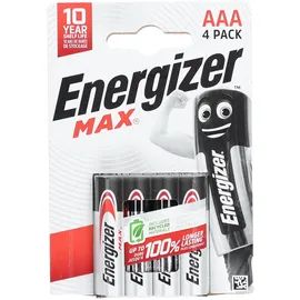 Wellneuss GmbH & Co. KG Energizer Max AAA 1050 mAh 4 St.