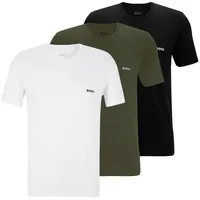 HUGO BOSS Classic 10267939 Kurzarm-T-Shirt 3 Einheiten Open Miscellaneous
