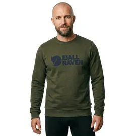 Fjällräven Sweatshirt Logo Deep Forest XL