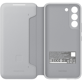 Samsung LED View Cover EF-NS901 für Galaxy S22 light gray