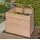 Delta Frühbeet Holz 119 x 80 x 21 cm Braun