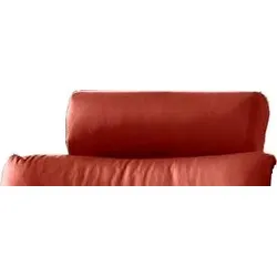 Kopfstütze PLACES OF STYLE "Luna", rot, B:55cm H:20cm, Leder, Polsterauflagen, hochwertige Verarbeitung