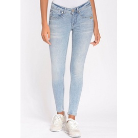 Gang Skinny-fit-Jeans »94FAYE CROPPED«, Gr. 32 - N-Gr, heavy light blue, , 88087407-32 N-Gr