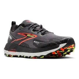 Brooks Cascadia 18 GTX Herren Blackened Pearl/Black/Tomato 45