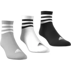 Socken 3S Cushioned Sportswear Mid-Cut Socks 3er Pack ADIDAS SCHWARZ|grau 49/51