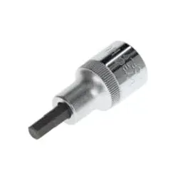 Gedore red Schraubendrehereinsatz Bit 6-kant, SW 6 mm, 1/2'' 12,5 mm, Schraubenziehereinsatz, Werkzeug, R62550610, Stahl