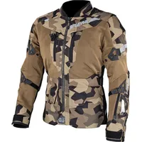 Leatt ADV FlowTour 7.5 Camo, Textiljacke wasserdicht - Schwarz/Braun/Beige