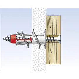 Fischer Gipskartondübel DuoBlade 44 mm 40 Stück
