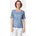 Festliche Bluse aus edler Spitze Blau 38