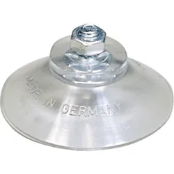 König Werbeanlagen Schild I Sauger zur Befestigung auf glatten Flächen, M4 Gewinde, Ø 40mm, 10/VE