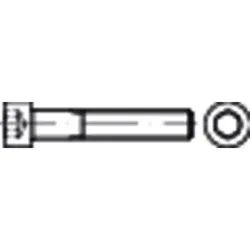 Zylinderschraube mit Innensechskant DIN 912 Stahl  8.8 galv.verz. M 5x130