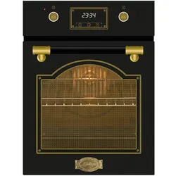 Kaiser EH 4796 AD Retro Einbaubackofen 45 cm , 50 L, 9 Funktionen