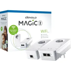 devolo Magic 2 WiFi Starter Kit 2400 Mbps 2 Adapter 8383