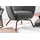 KAWOLA Sessel LOTTE Ohrensessel Cord grau