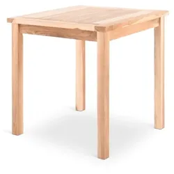 Gartentisch Teakholz 70 x 70 cm, Teakholz-Esstisch, langlebig, massiv & robust, Raburg
