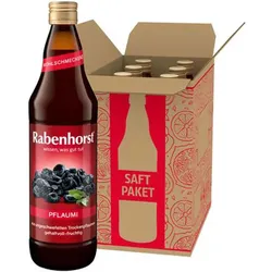 Rabenhorst Pflaumen trocken 6x700 ml Saft