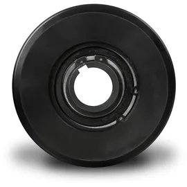 Eberth Doppel Fliehkraftkupplung 25mm Welle Doppelkeilriemen, 7mm Passfedernut, 58mm Keilriemenrollen-durchmesser, Nutbreite innen 6mm, Nutbreite außen 13mm, Kupplungsglocke Durchmesser 116mm