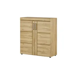 Schuhschrank  Cochem ¦ holzfarben ¦ Maße (cm): B: 92,8 H: 100,2 T: 38.0