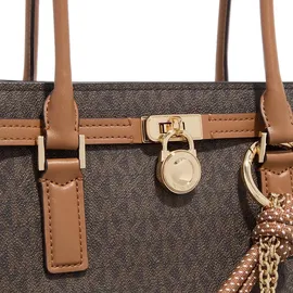 Michael Kors Sm Ew Shoulder Tote Shopper Kunstleder Braun