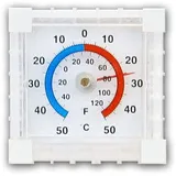 FENSTERTHERMOMETER Außenthermometer Zimmerthermometer Fenster Thermometer 09