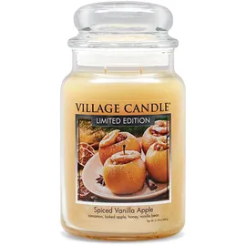 Village Candle Spiced Vanilla Apple Duftkerze 602 g elfenbeinfarben