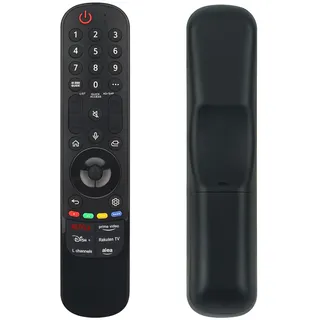 Ersatz-Fernbedienung Magic AKB76045005 MR24GA, Fit for LG NanoCell AI NANO81 4K Smart TV 2024 43NANO81T6A 50NANO81T6A 55NANO81T6A 65NANO81T6A 75NANO81T6A 86NANO81T6A